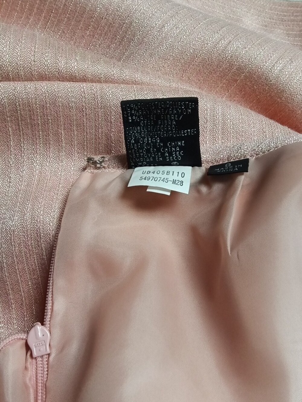 Kasper Women's Light Pink Two-Piece Skirt Suit Size 8 - Picture 14 of 15